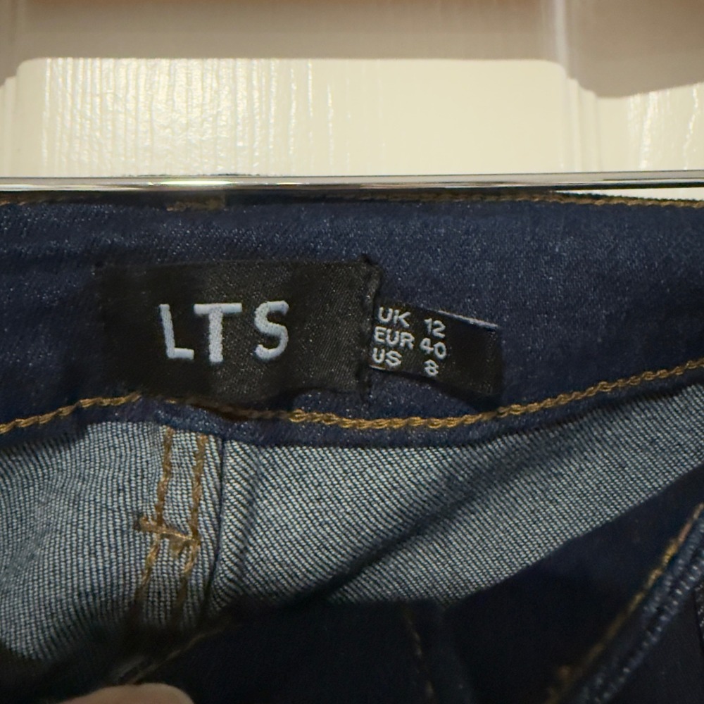 LTS Long Tall Sally Dark Wash Bootcut Jeans US 8 – Tall – NWT - Picture 3 of 6